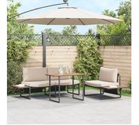 vidaXL Table de jardin marron 100 x 55 x 70 cm en bois