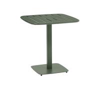 HESPERIDE - Table de Jardin 2 Places alegoria 70x70cm Vert Laurier