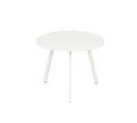 Table de jardin Mica Decorations Seatle Blanc Fer H30xl38xL38cm