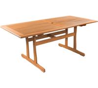 Table de jardin "Osaka" - 180 x 90 cm - Bois naturel