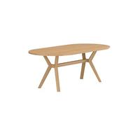 Table de Jardin Ovale en Teck "Kenya" 200cm Naturel