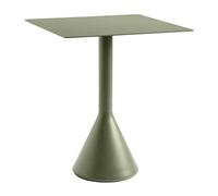 HAY Table café carrée Palissade Cone 65x65 cm Olive