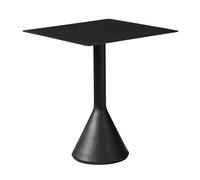 HAY Table café carrée Palissade Cone 65x65 cm Anthracite