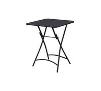 Table de jardin pliable en métal gris - BACA
