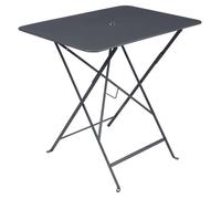 Table de jardin pliante 4 personnes FERMOB Bistro 77 x 57 cm - Carbone