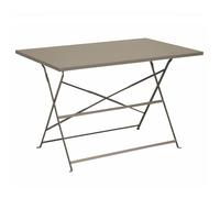 Table de jardin pliante acier époxy - Cuba - L.110 x l.70 cm - 4 personnes