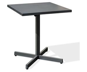 Table de jardin pliante CITY GARDEN Louise, 70 x 70 cm, Acier, Anthracite