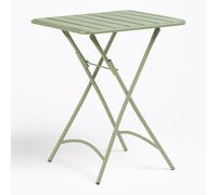 Table De Jardin Pliante En Acier (60x60 Cm) Janti Iceberg Bleu