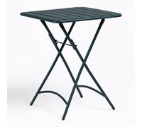 Table De Jardin Pliante En Acier (60x60 Cm) Janti Vert Jungle Vert
