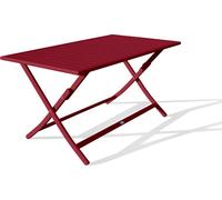 Table de jardin pliante en aluminium