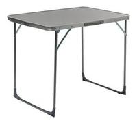 Table de jardin pliante en aluminium coloris gris, bleu - Longueur 80 x Profondeur 60 x Hauteur 70 cm - PEGANE - G
