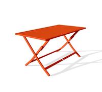 DCB Garden Table de jardin pliante en aluminium