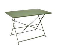 Home Deco Factory Table de jardin pliante Palerme 110 x 70 cm d'extérieur Kaki