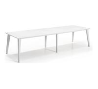 ALLIBERT-JARDIN Table Lima - Résine - 8-10 personnes - Blanc