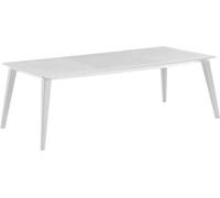 Table de jardin rectangulaire, résine, 157-235 x 98 x 74 cm, blanc, 8-10 personnes, Lima, Allibert by KETER