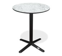 Table de Jardin Ronde Bistro 60cm Blanc