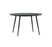 Table de Jardin Ronde "Break" 120cm Noir