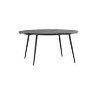 Table de Jardin Ronde Break 150cm Noir
