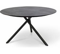 Table de jardin ronde en aluminium