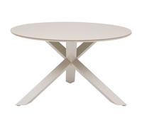 Table de jardin ronde en aluminium 6 places ORYON