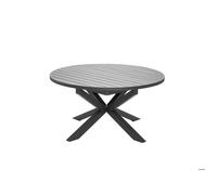 Table de jardin ronde extensible en aluminium Palma 8/10 places - Jardiline