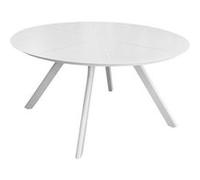 Table de jardin ronde aluminium - Seven - Ø 150 cm - 6 personnes