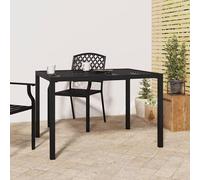 Table de jardin, table de buffet, table de repas pour l'extérieur, table multifonctionnelle, table pour terrasse, table de pique-nique, table de jeux, table pour marché aux puces, anthracite, 110x80x7