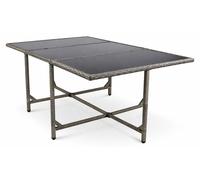 Table de jardin | Table en rotin | Dimensions env. H. 74 x W. 170 x D. 110 cm | Table de jardin | Mobilier de jardin – Raloso 170x110