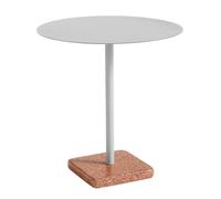 Table de jardin Terrazzo Ø70cm red terrazzo base