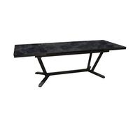 Table de jardin Vita Graphite/Magma en aluminium, 180/230/280 x 100 cm - plateau Kedra