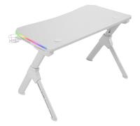 Table de jeu blanche Mars Gaming MGD RGB