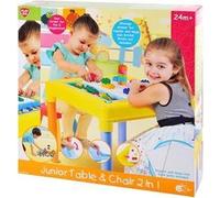 Table de jeu Playgo avec chaise et rangement