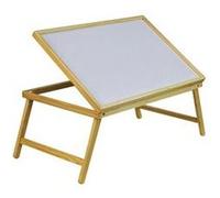 Table de lit avec pieds pliants, pour servir le petit déjeuner au lit ou comme table tv, plateau d'ordinateur portable G