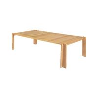 GUBI Table à manger Atmosfera Teck. 281x105 cm