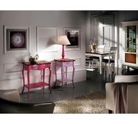 Table de nuit classique Console d'appoint Chambre à coucher Tables en bois Consoles Nouveau