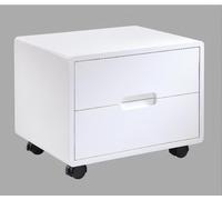 Table de nuit Console d'appoint Designer Chambre Métal Brillant Tables Consoles Sommeil