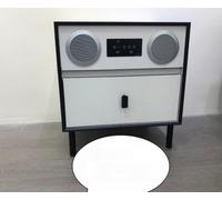 Table de nuit design Console Chambre à coucher Luxe Consoles Tables Bois Nouveau
