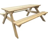 Table de pique-nique 150 x 135 x 71,5 cm Bois