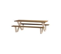 TABLO - Table picnic pied beige L206 Beige