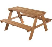 Table de pique-nique en bois pour enfants, pour 4 personnes