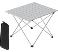Table de pique-nique pliante Famanu, en aluminium, dimensions : 56 x 46 x 40 cm