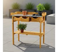 Table de plantation Table de travail Table de fleur Table de jardin Table de jardinier Table en bois