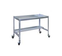 Table de préparation jardinage Desk mobile 120x60cm gris galvanisé SIMONRACK