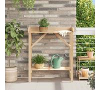 vidaXL Table de rempotage Marron 75 x 40 x 90 cm Bois de pin massif