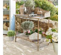Table de rempotage Banners marron vieilli H/L/P env. 96/90/46 cm