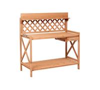 Table de rempotage SPERLINGA Bois de sapin 116 cm 115 cm Marron clair