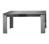 Table de Repas Allongeable à 4 Pieds Gris Aspect Pierre - HOFFMAN - ALTOBUY Gris G