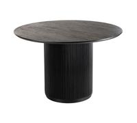 Table de Repas Design en Bois "Vincent" 120cm Noir