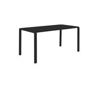 Table de repas en aluminium noir Vondel
