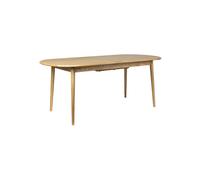 Table de repas en bois beige Twist